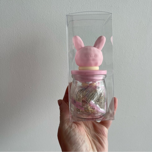 Rilakkuma Japanese relax bear Usagi Korilakkuma bunny candy jar Japan - Picture 4 of 9